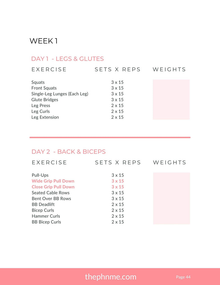 101 Fitness Guide (Free With Purchase)
