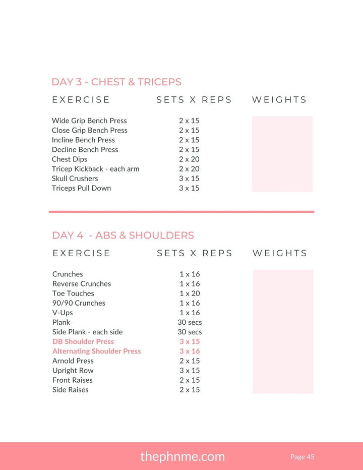 101 Fitness Guide (Free With Purchase)