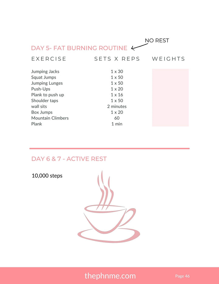 101 Fitness Guide (Free With Purchase)