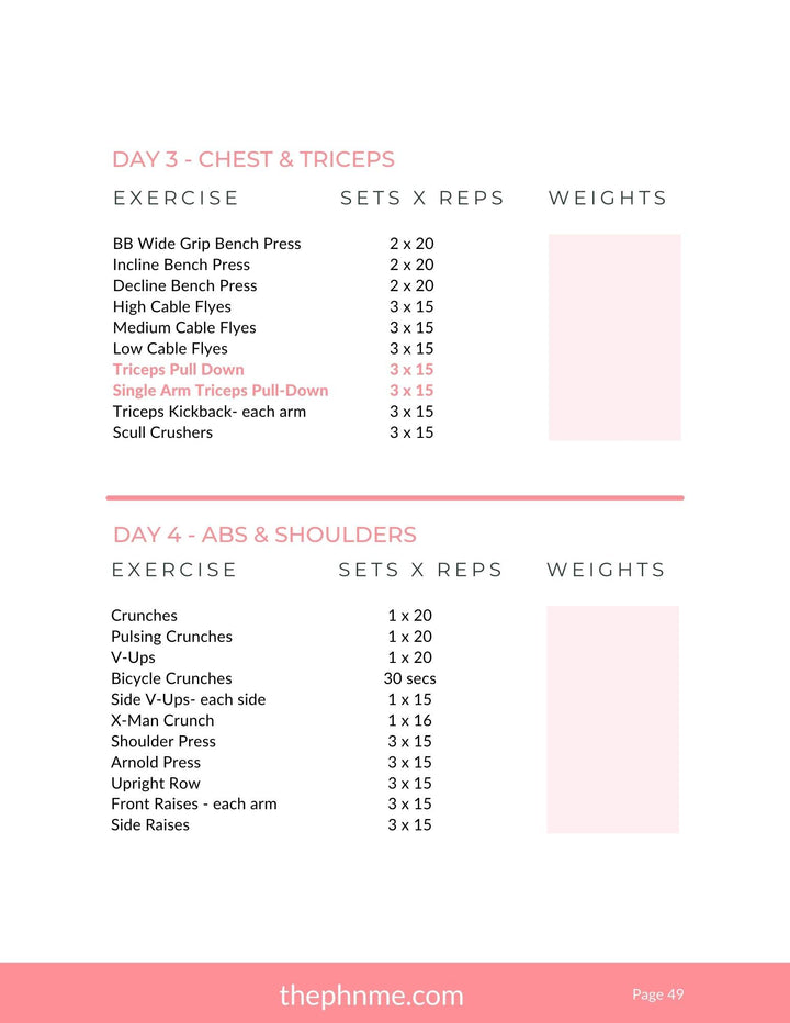 101 Fitness Guide (Free With Purchase)